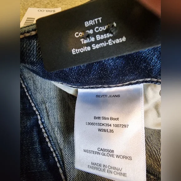 Silver Jeans Britt - Picture 3 of 3